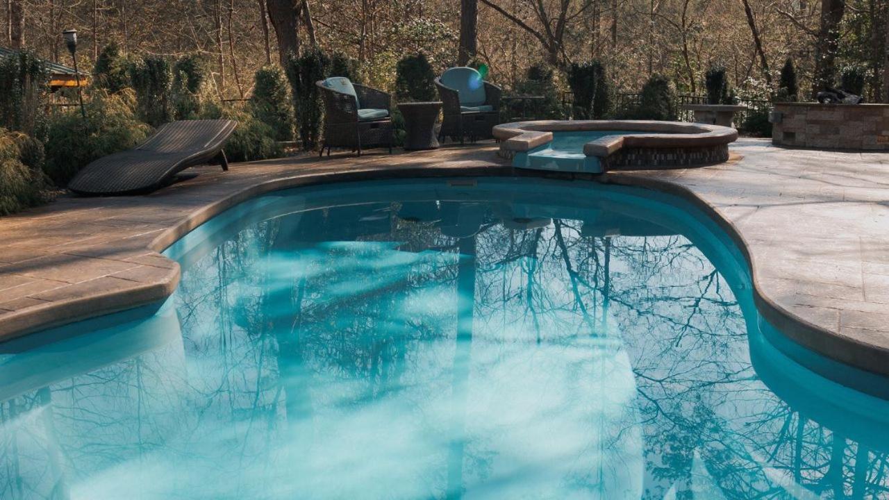 Pitter Patter Swimming Pool Ht Near D'Town Villa Gatlinburg Exterior photo