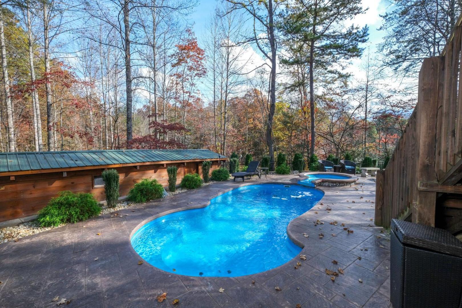 Pitter Patter Swimming Pool Ht Near D'Town Villa Gatlinburg Exterior photo