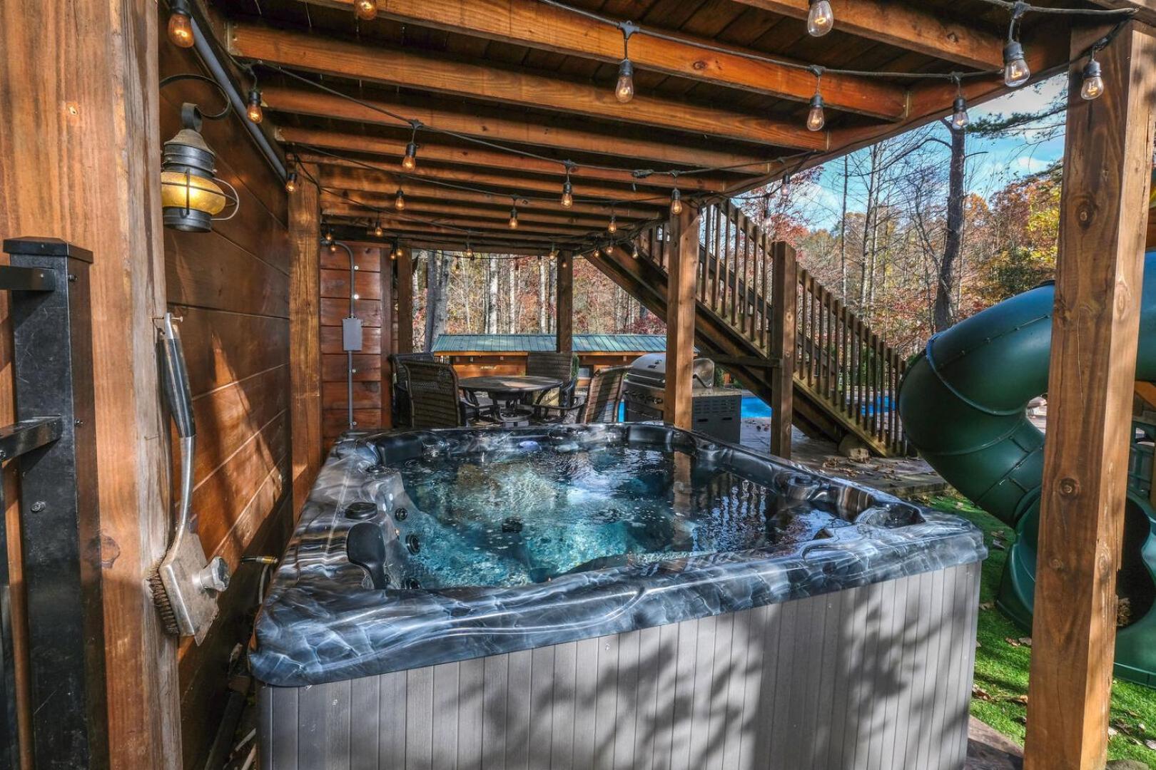 Pitter Patter Swimming Pool Ht Near D'Town Villa Gatlinburg Exterior photo